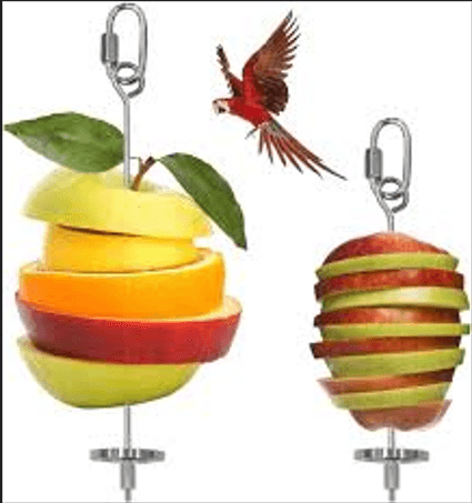 Bird Fruit Kabob Holder
